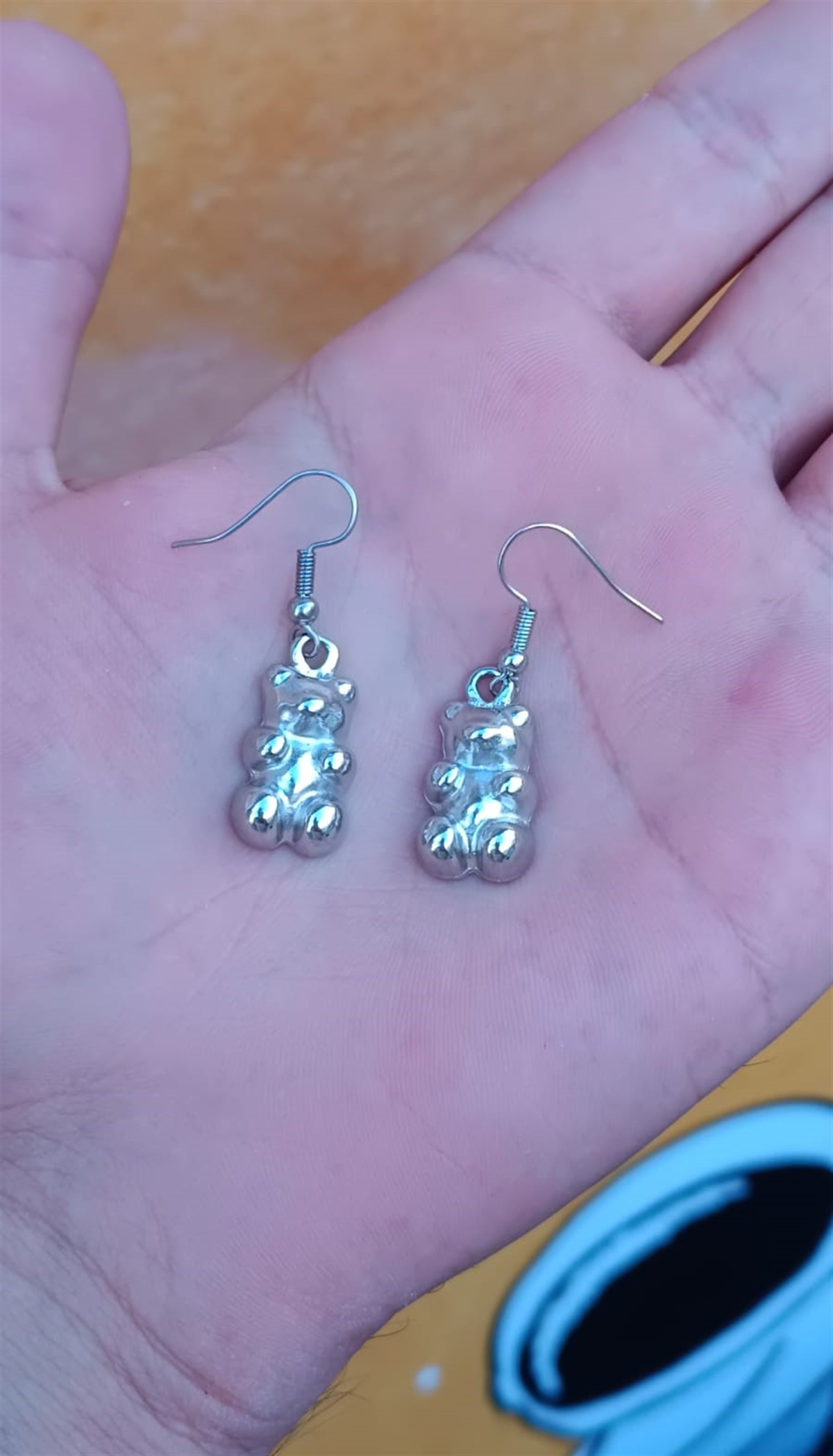 Touz Little Bear Çift Küpe