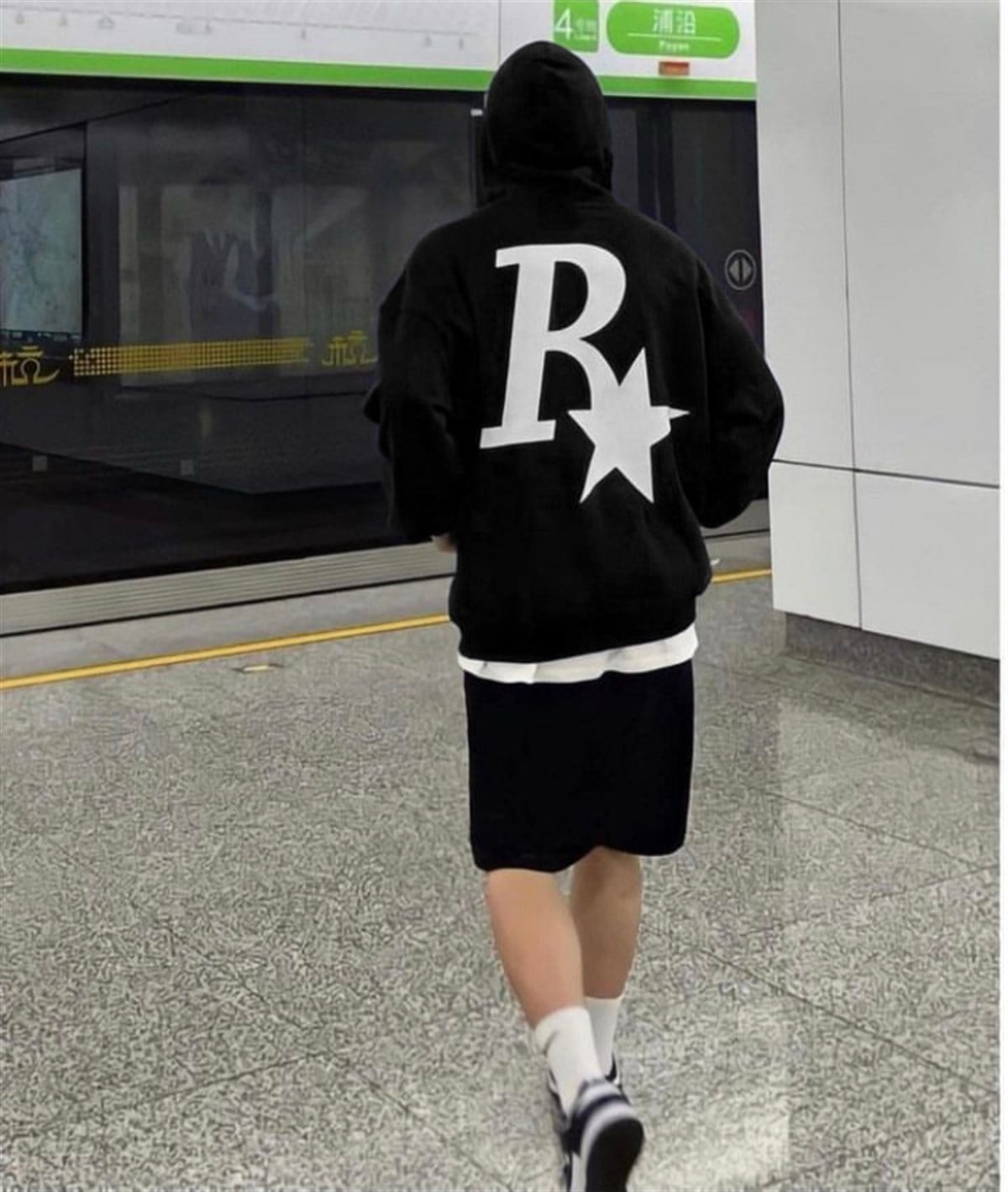Touz Rock Star Oversize Unisex Sweatshirt Hoodie