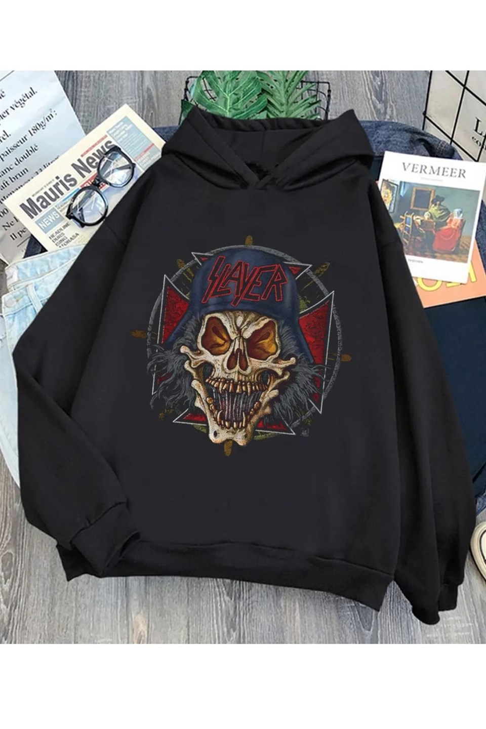 Touz Slayer Kapüşonlu Sweatshirt Hoodie