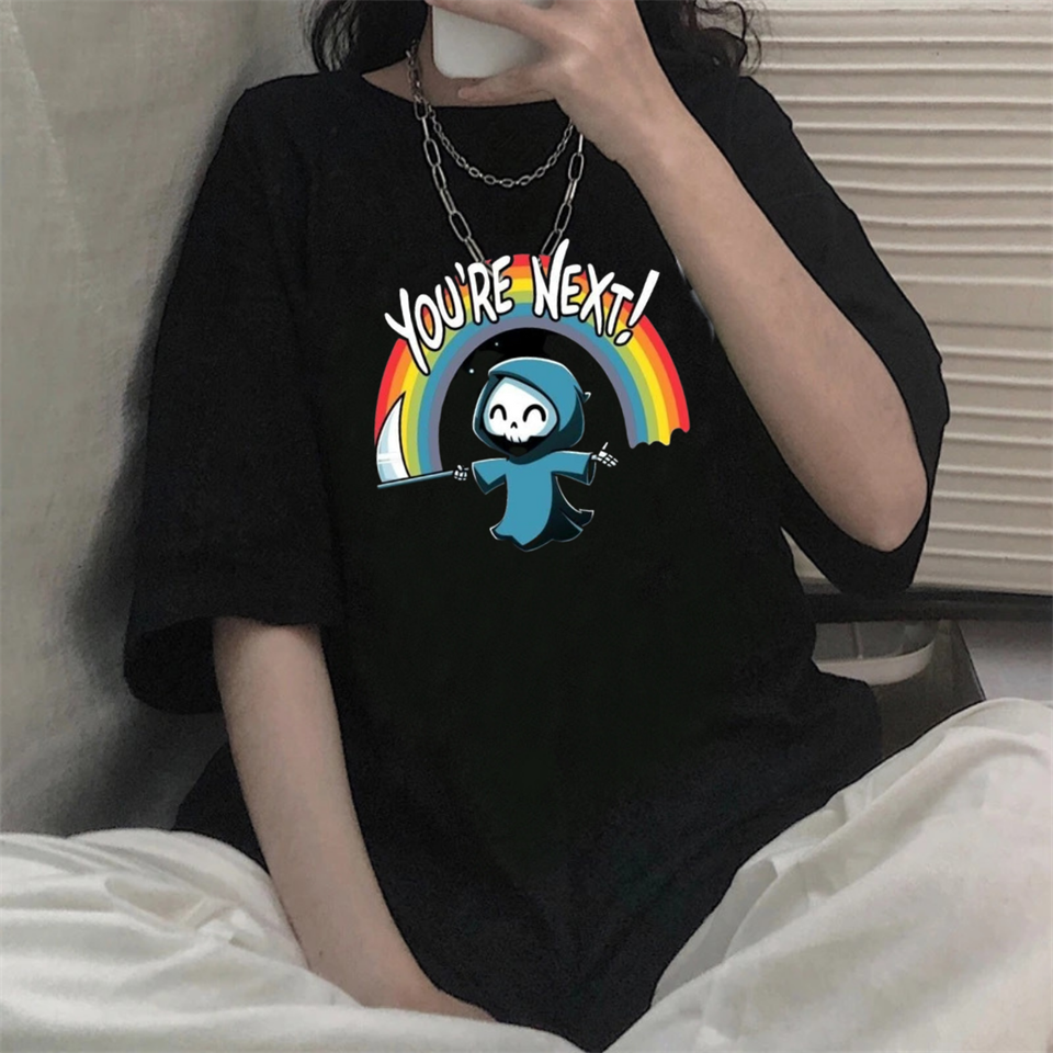 Youre Next Oversize Unisex Siyah T-Shirt