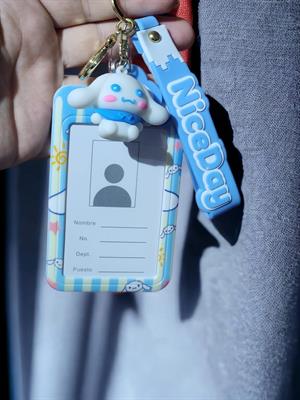  Cinnamoroll Figürlü Kartlı Silikon Anahtarlık
