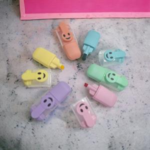 6lı Happy Face Görünümlü Keçeli Kalem