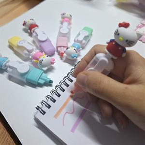 6lı Hello Kitty Keçeli Kalem