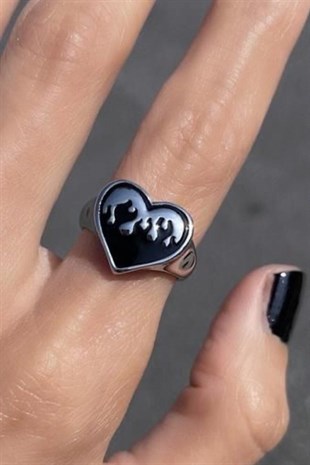 Angel Love Fire Ayarlanabilir Unisex Yüzük