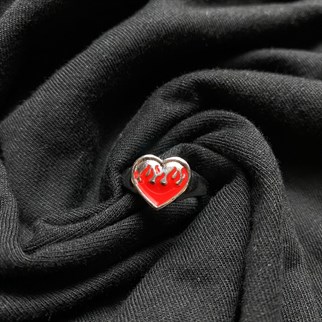 Angel Love Red Fire Ayarlanabilir Unisex Yüzük