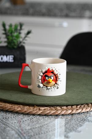 Angry Birds Beyaz Kupa