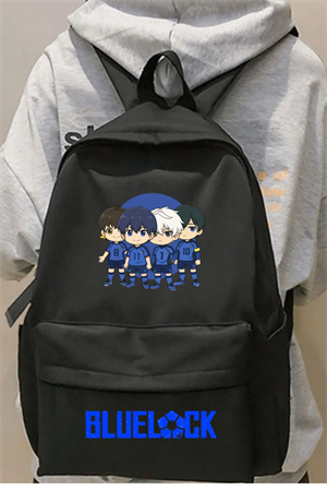 Anime Blue Lock isagi Nagi Baskılı Sırt Çantası