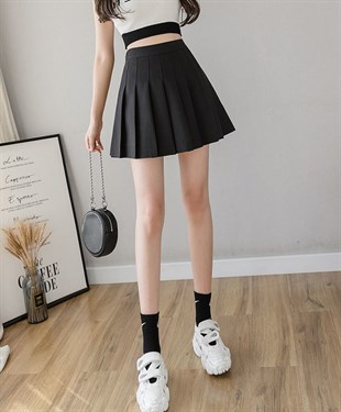 Anime Harajuku Siyah Etek