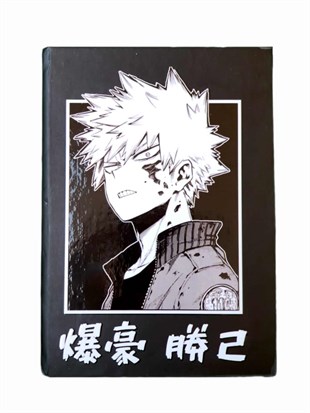 Anime My Hero Academia Bakugou Defter
