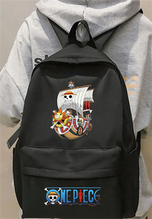 Anime One Piece Baskılı Sırt Okul Çantası