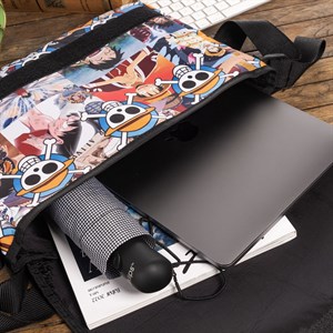 Anime One Piece Baskılı Unisex Postacı Çantası