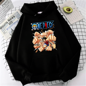 Anime One Piece Monkey D. Luffy Oversize Hoodie
