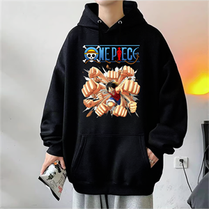 Anime One Piece Monkey D. Luffy Oversize Hoodie
