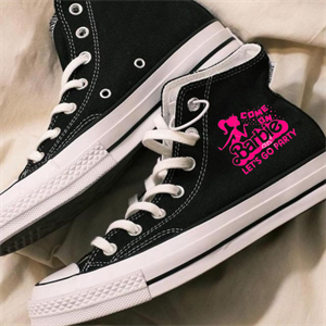 Barbie Come On Siyah Unisex Kanvas Ayakkabı