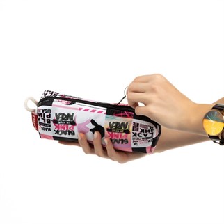 Black Pink Kalemlik Makyaj Çantası