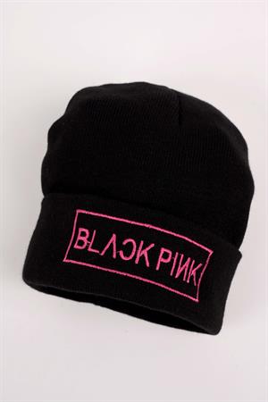 BlackPink Nakış İşleme Unisex Siyah  Bere