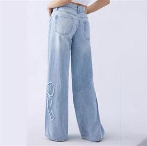 Butterfly Streetwear Baggy Mavi Pantolon