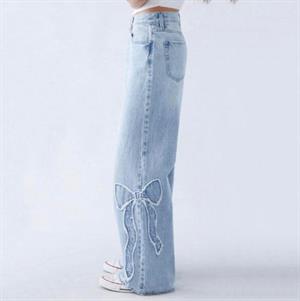 Butterfly Streetwear Baggy Mavi Pantolon