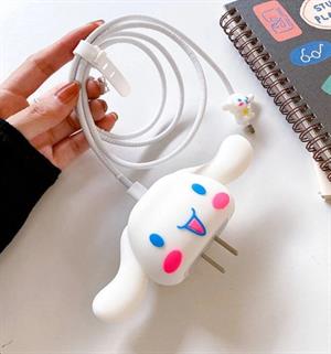 Cinnamoroll Karakterli 3 lü Kablolu Şarj Aleti Koruyucu