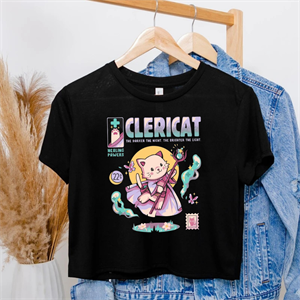 Clericat Siyah Crop