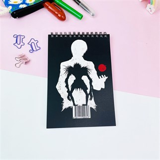 Death Note Tasarım Spiralli Defter