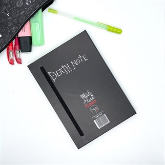 Death Note Tasarımlı Lastikli Defter
