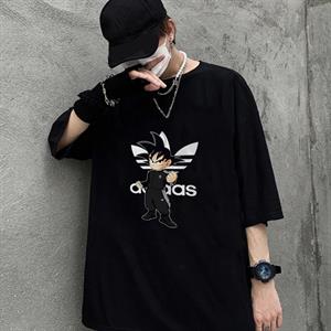 Dragon Ball Angry Baskılı Siyah Unisex Oversize T-shirt