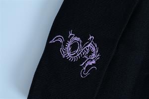 Dragon Nakış İşleme Unisex Siyah  Bere