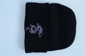 Dragon Nakış İşleme Unisex Siyah  Bere