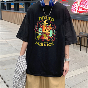 Druid At Your Service Oversize Unisex T-Shirt