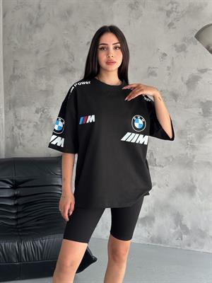 Extra Salaş Bmw Baskılı  (Unisex) T-Shirt