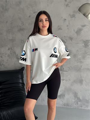 Extra Salaş Bmw Baskılı  (Unisex) T-Shirt