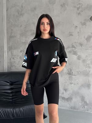 Extra Salaş Bmw Baskılı  (Unisex) T-Shirt