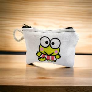 Frog Desenli Mini Cüzdan