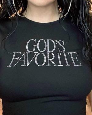 Gods Favorite Crop Bluz