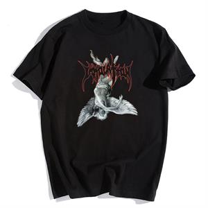 Goth Art Siyah Unisex Oversize T-shirt