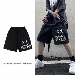 Gothic Harajuku XX Smile Unisex Şort