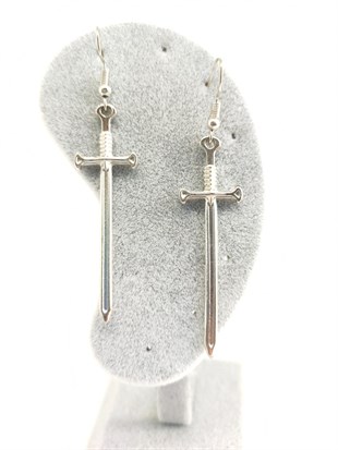 Gothic Punk Cross Sword Küpe