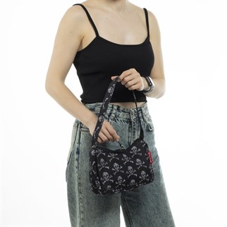 Gothic Skull Baget Çanta