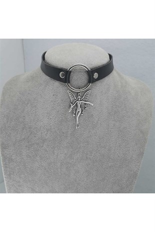 Gotik Unisex Praying Angel Ayarlanabilir