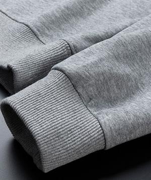 Half Smile Baskılı Gri Unisex Oversize Bisiklet Yaka Sweatshirt