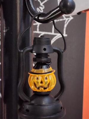 Halloween Işıklı Kabak Figürü