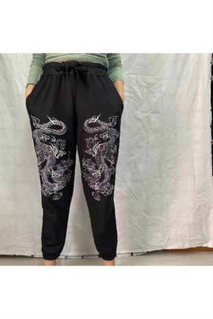 Harujuka Dragon Jogger Pantolon