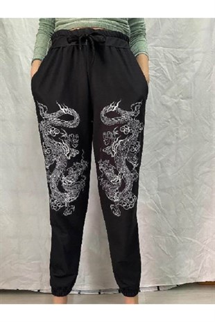 Harujuka Dragon Jogger Pantolon