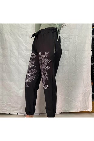 Harujuka Dragon Jogger Pantolon