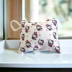 Hello Kitty Desenli Mini Cüzdan