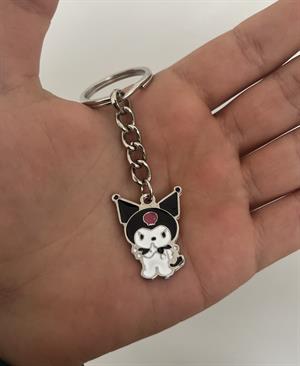 Kawaii Anime Kuromi Anahtarlık