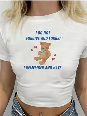 Kemer Boy I Do Not Forgive And Forget I Remember And Hate Crop Bluz