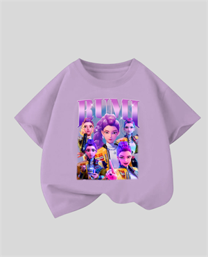 KPop Demon Hunterix Kids Design Unisex Oversize T-Shirt