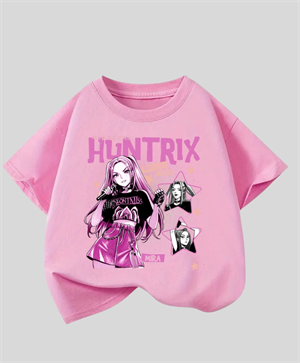 KPop Demon Hunterix Kids Design Unisex Oversize T-Shirt